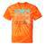 Eat Sleep Canoe Repeat Vintage Canoeing Canoeist Men Boys Raglan Baseball Tee Tie-Dye T-Shirts Orange Tie-Dye