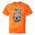 Find Peace Paddle On Canoe Mountain Sunset Tie-Dye T-Shirts Orange Tie-Dye