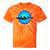 Kai Outrigger Canoe Hawaii Aloha State Paddling Retro Tie-Dye T-Shirts Orange Tie-Dye