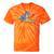 Kayak T Rex Dinosaur Canoe Shirt Kayak For Children Tie-Dye T-Shirts Orange Tie-Dye