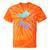 Kayak Kayak Vintage Mountains Canoe Kayak Tie-Dye T-Shirts Orange Tie-Dye