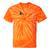 Kayaking Graphic Kayak Figure Kayaker Canoe Paddling Tie-Dye T-Shirts Orange Tie-Dye