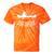 Lake Superior Bear Canoe Upper Peninsula For Yooper Tie-Dye T-Shirts Orange Tie-Dye