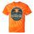 National Park Voyageurs Retro Sunset Canoe Paddling Badge Tie-Dye T-Shirts Orange Tie-Dye