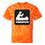 Outdoors Water Sports Canoe Canoeist Raglan Baseball Tee Tie-Dye T-Shirts Orange Tie-Dye