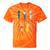 Paddle Canoe Tie-Dye T-Shirts Orange Tie-Dye