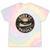 Born To Paddle Canoe Vintage Outdoor Adventure Tie-Dye T-Shirts Hazy Rainbow Tie-Dye