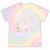 Camp Canoe Repeat Outdoor Adventure Tie-Dye T-Shirts Hazy Rainbow Tie-Dye