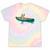 Canadian Canoe Yoke Canoeing Raglan Baseball Tee Tie-Dye T-Shirts Hazy Rainbow Tie-Dye