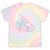 Canoe Canoeing Kayak Paddling Canoeist Raglan Baseball Tee Tie-Dye T-Shirts Hazy Rainbow Tie-Dye