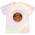 Canoe Canoeing Retro River Rat Raglan Baseball Tee Tie-Dye T-Shirts Hazy Rainbow Tie-Dye