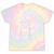 Canoe Canoeing Vintage Eat Sleep Canoe Repeat Raglan Baseball Tee Tie-Dye T-Shirts Hazy Rainbow Tie-Dye