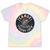 Canoe Fishing Crew Vintage Bass Paddles Tie-Dye T-Shirts Hazy Rainbow Tie-Dye