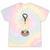 Canoe Hair Club Paddling Retro Tie-Dye T-Shirts Hazy Rainbow Tie-Dye