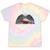Canoe Lover Time To Paddle Raglan Baseball Tee Tie-Dye T-Shirts Hazy Rainbow Tie-Dye