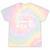 Canoe Paddle Raglan Baseball Tee Tie-Dye T-Shirts Hazy Rainbow Tie-Dye