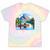 I Like Canoeing And Maybe 3 People Canoe Tie-Dye T-Shirts Hazy Rainbow Tie-Dye