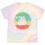 Canoeing Shirt Vintage Retro Canoe Tie-Dye T-Shirts Hazy Rainbow Tie-Dye