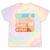 Eat Sleep Canoe Repeat Vintage Canoeing Canoeist Men Boys Raglan Baseball Tee Tie-Dye T-Shirts Hazy Rainbow Tie-Dye