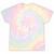 Half The Paddle Twice The Paddler Canoeing Raglan Baseball Tee Tie-Dye T-Shirts Hazy Rainbow Tie-Dye