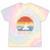 I'D Rather Be Kayaking Canoe Boating Vintage Kayak Tie-Dye T-Shirts Hazy Rainbow Tie-Dye