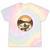 Kayak Kayaker Canoes-Boating Water-Paddle Canadier-Canoe Raglan Baseball Tee Tie-Dye T-Shirts Hazy Rainbow Tie-Dye