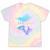 Kayak Kayak Vintage Mountains Canoe Kayak Tie-Dye T-Shirts Hazy Rainbow Tie-Dye