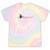 Kayaking Graphic Kayak Figure Kayaker Canoe Paddling Tie-Dye T-Shirts Hazy Rainbow Tie-Dye