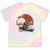 Kayaking Sloth Kayak Kayaker Canoe Paddling Tie-Dye T-Shirts Hazy Rainbow Tie-Dye