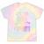 Love Many Trust Few Always Paddle Your Own Canoe Canoes Tie-Dye T-Shirts Hazy Rainbow Tie-Dye