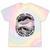 Love Many Trust Few Always Paddle Your Own Canoe Raglan Baseball Tee Tie-Dye T-Shirts Hazy Rainbow Tie-Dye