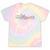 Minimalist Canoeing Water River Canoe Tie-Dye T-Shirts Hazy Rainbow Tie-Dye