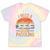 I Need A Good Paddling Retro Sunset Canoe Raglan Baseball Tee Tie-Dye T-Shirts Hazy Rainbow Tie-Dye