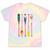 Paddle Canoe Tie-Dye T-Shirts Hazy Rainbow Tie-Dye