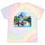 Queen Of The Canoe Canoeing Tie-Dye T-Shirts Hazy Rainbow Tie-Dye