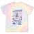 Women's Canoe Wilderness Gear Vintage Chart Collection Illustration Tie-Dye T-Shirts Hazy Rainbow Tie-Dye