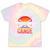 Women's Everything You Canoe I Canoe Better Tie-Dye T-Shirts Hazy Rainbow Tie-Dye