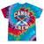 Canoe Crew Paddling Team Retro Graphic Tie-Dye T-Shirts Festival Tie-Dye