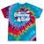 Canoeing Girl Raglan Baseball Tee Tie-Dye T-Shirts Festival Tie-Dye