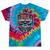USA Canoe Kayak Paddling American Flag Emblem Tie-Dye T-Shirts Festival Tie-Dye