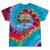 Vintage Retro Canoe Paddle & Mountains Rafting Tie-Dye T-Shirts Festival Tie-Dye