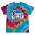 Women's Canoe Mom Leopard Print Paddle River Lake Sport Mother Tie-Dye T-Shirts Festival Tie-Dye
