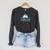 Amphibious Swimming Raglan Sleeve Sweatshirt Dark Grey Heather Amphibious Swimming Raglan Sleeve Sweatshirt Dark Grey Heather