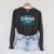 Born To Swim Swimmers For Swimming Athlete Raglan Sleeve Sweatshirt Dark Grey Heather Born To Swim Swimmers For Swimming Athlete Raglan Sleeve Sweatshirt Dark Grey Heather