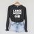 Canoe Mode ON Paddling Adventure Lake River Canoeing Raglan Baseball Tee Raglan Sleeve Sweatshirt Dark Grey Heather