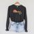 Canoe Retro Vintage Sunset Rainbow Raglan Baseball Tee Raglan Sleeve Sweatshirt Dark Grey Heather