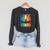 Canoe Vintage Canoeing Retro Canoe Paddling Raglan Baseball Tee Raglan Sleeve Sweatshirt Dark Grey Heather