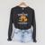 Cool Kayak For Women Girls Kayaker Canoe Kayaking Paddle Oar Raglan Sleeve Sweatshirt Dark Grey Heather