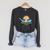 Cooter Canoe Purewick Nursing ICU ED ER Med Surg Nurse Raglan Sleeve Sweatshirt Dark Grey Heather