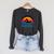 I'd Rather Be Swimming Retro Swim Swimmer Raglan Sleeve Sweatshirt Dark Grey Heather I'd Rather Be Swimming Retro Swim Swimmer Raglan Sleeve Sweatshirt Dark Grey Heather